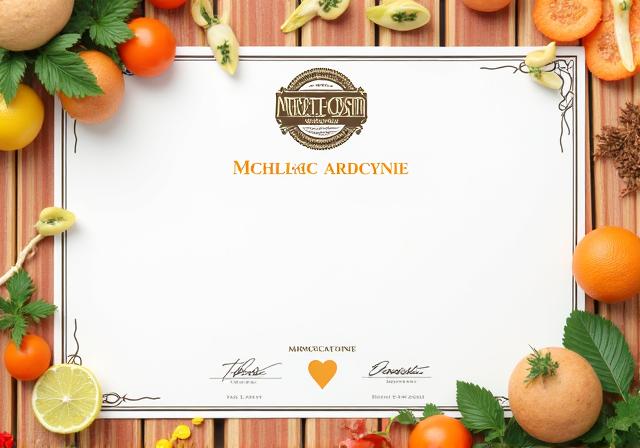 Certificado digital de competencias culinarias mexicanas